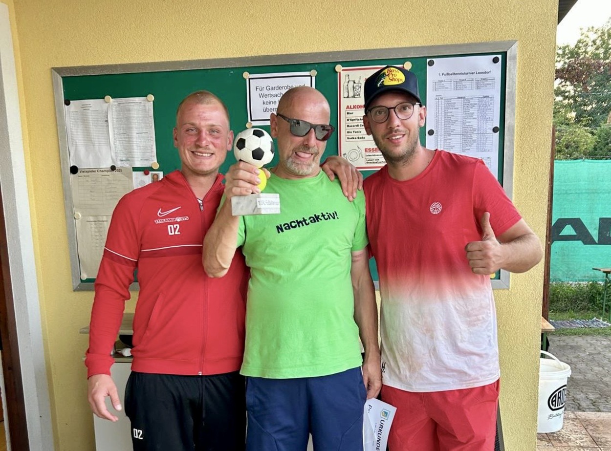 Bericht zum 1. Fußball-Tennis-Turnier