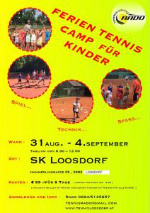 Tenniscamp für Kinder