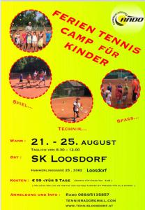 Kinder-Tennis-Camp