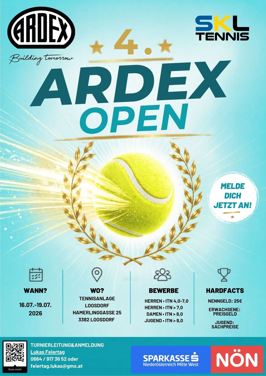 Ardex Open 2026 